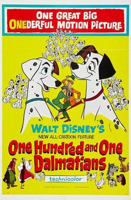 'One Hundred and One Dalmatians', 1961