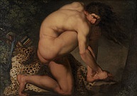 'The Wounded Philoctetes', by Nicolai Abraham Abildgaard (1743-1809), 1775