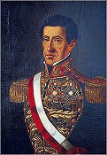 Marshal Agustín Gamarra of Peru (1785-1841)