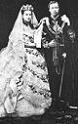 Prince Albert Edward (1841-1910) and Princess Alexandra (1844-1925) of Britain, Mar. 10, 1863