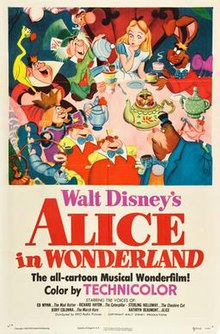 'Alice in Wonderland', 1951