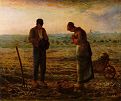 'The Angelus' by Jean-Francois Millet (1814-75), 1857-9