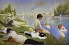 'The Bathers at Asnieres' by Georges Seurat (1859-91), 1883-4
