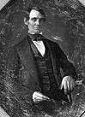 Beardless Abraham Lincoln of the U.S. (1809-65)