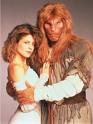 'Beauty and the Beast', starring Linda Hamilton (1956-) and Ron Perlman (1950-), 1987-90