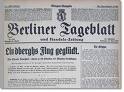 Berliner Tageblatt, 1872-1939