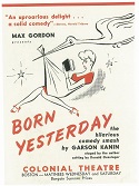 'Born Yesterday', 1946