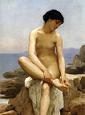 'The Bather' by William-Adolphe Bouguereau (1825-1905), 1879