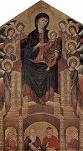 'Maesta' by Cimabue (1240-1302), 1280-5
