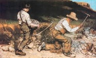 'The Stone-Breakers' by Gustave Courbet (1819-77), 1849