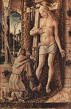 'St. Francis with the Blood of Christ' by Carlo Crivelli (1430-95), 1480-6