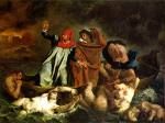 'Dante and Virgil' by Eugene Delacroix (1798-1863), 1822