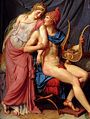 'Love of Paris and Helena' by Jacques-Louis David (1748-1825), 1788