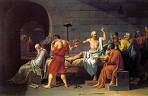 'Death of Socrates' by Jacques-Louis David (1748-1825), 1787