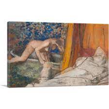 'The Bath' by Edgar Degas (1834-1917), 1865