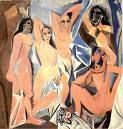 'Les Demoiselles d'Avignon' by Pablo Picasso, 1907