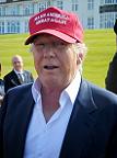 Donald Trump (1946-) with red cap, 2015