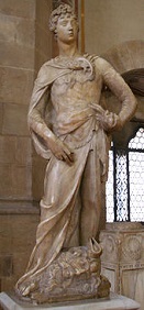 'Clothed Statue of David' by Donatello (1386-1466), 1408-9