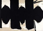 'Elegy to the Spanish Republic, No. 110' by Robert Motherwell, 1971