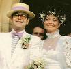 Elton John (1947-) and Renate Blauel (1953-)