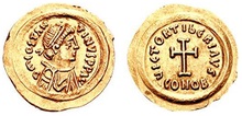 Byzantine Emperor Tiberius II Constantine (520-82)