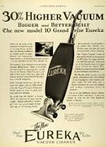 Eureka vacuum cleaner, 1909