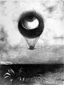 'The Eye Balloon' by Odilon Redon (1840-1916), 1878