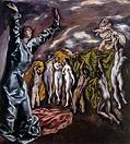 'The Opening of the Fifth Seal' by El Greco (1541-1614), 1610-4