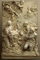 'The Adoration of the Shepherds' by Giambattista Foggini (1652-1725)