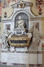 Tomb of Galileo Galilei [1564-1642] by Giambattista Foggini (1652-1725)