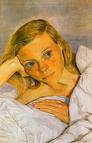 'Lady in Bed' by Lucian Freud (1922-), 1952