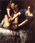 'Judith Decapitating Holofernes' by Artemisia Gentileschi (1593-1653), 1611-12