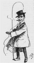 'Gentleman Joe, The Hansom Cabbie', 1895