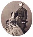 George Armstrong Custer (1839-76) and Elizabeth Bacon 'Libbie' Custer (1842-1933)