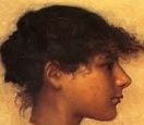 'Head of Anacapri Girl' by John Singer Sargent (1856-1925), 1878