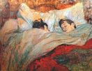 'In Bed' by Henry de Toulouse-Lautrec, 1893