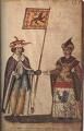 Toom Tabard John de Balliol surrendering the crown of Scotland to Edward, 1296