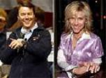 John Edwards (1953-) of the U.S. and Rielle Hunter (1964-)