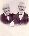 John Jacob Bausch (1830-1926) and Henry Lomb (1828-1908)