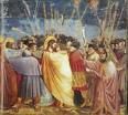 'Kiss of Judas' by Giotto (1267-1337), 1305-13