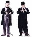 Stan Laurel (1890-1965) and Oliver Hardy (1892-1957)