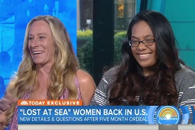 Lost At Sea Women Jennifer Appel and Tasha Fuiava