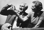 Louis Leakey (1903-72) and Mary Leakey (1913-96)