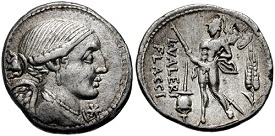 Roman Gen. Lucus Valerius Flaccus (d. -85)
