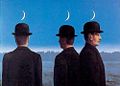 'The Mysteries of the Horizon' by Rene Magritte (1898-1967), 1955