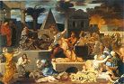 'Massacre of the Innocents' by Sebastien Bourdon (1616-71)