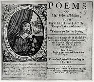 'Poems' by John Milton (1608-74), 1645/6