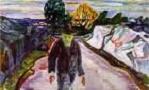'The Murderer' by Edvard Munch (1863-1944), 1910