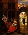'Musical Party in a Courtyard' by Pieter de Hooch (1629-84), 1677