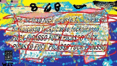 'My Pollock 2' by T.L. Winslow (TLW) (1953-), 2012